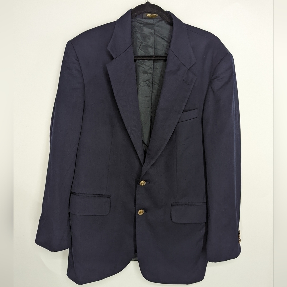 Men's OSCAR DE LA RENTA 2 Button Wool Sportcoat